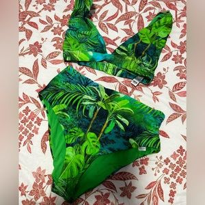 Asos Two Piece High Waisted Bikini